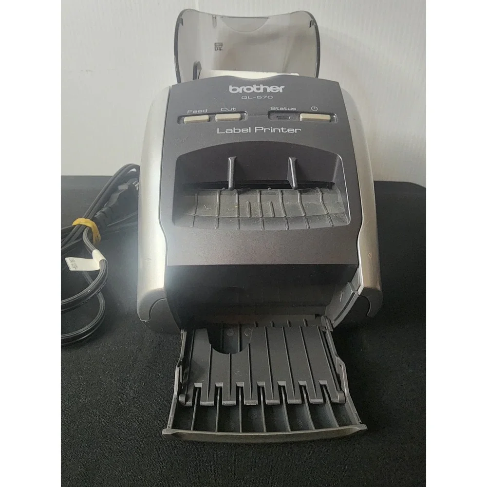 Brother QL-570 Professional Thermal‎ Label Printer w/Power Cord (TESTED)